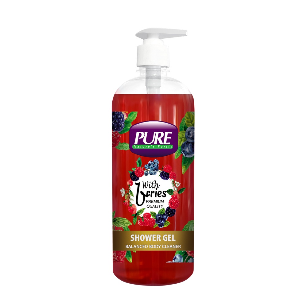 Shower Gel 1 Litre Pump Regular Pure Egypt