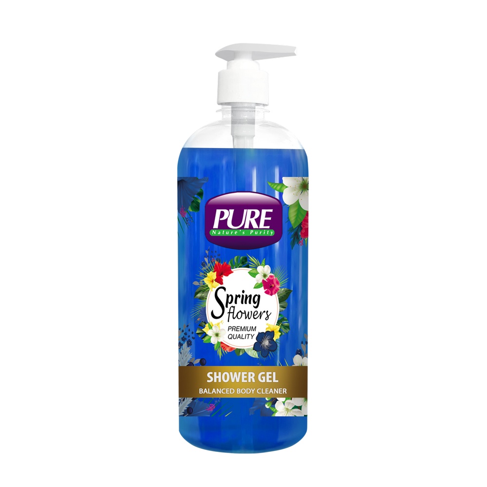 Shower Gel 1 Litre Pump – Regular – Pure Egypt