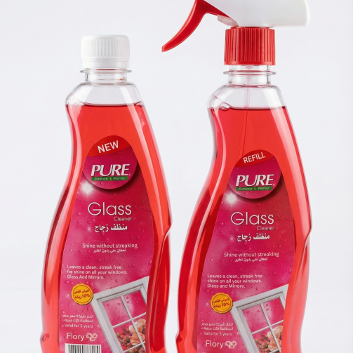 Fluorescent Glass Cleaner